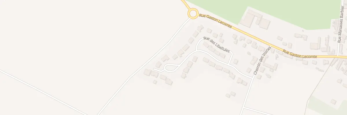 Plan du 27 Rue des Coccinelles à Boves
