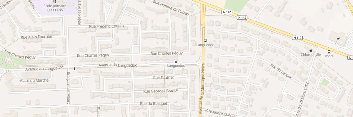 Plan du 116 Rue Charles Péguy à Aussillon