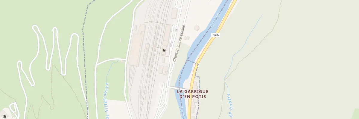 Plan du 10A Sainte Eulalie à Fuilla