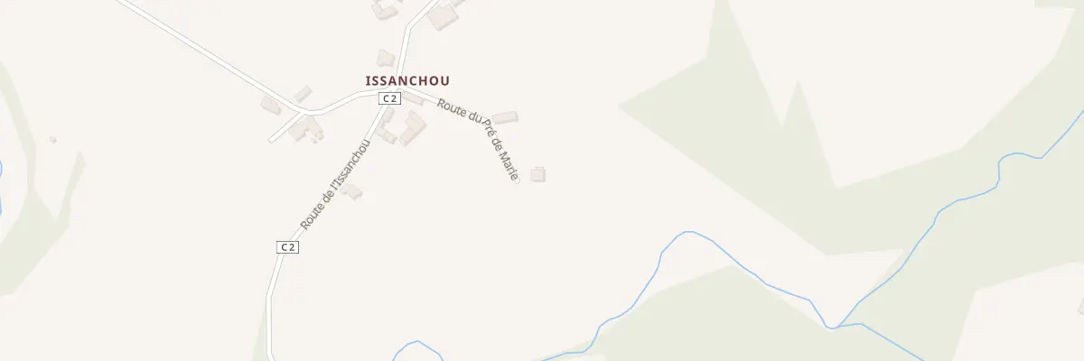 Plan du 141 Rte du Pre de Marie à Boussac