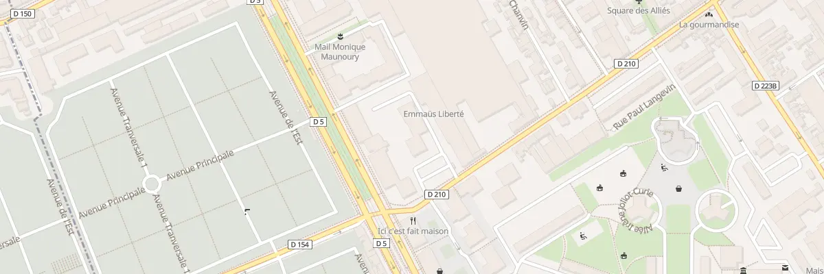 Plan du 50 Rue Pierre et Marie Curie à Ivry-sur-Seine