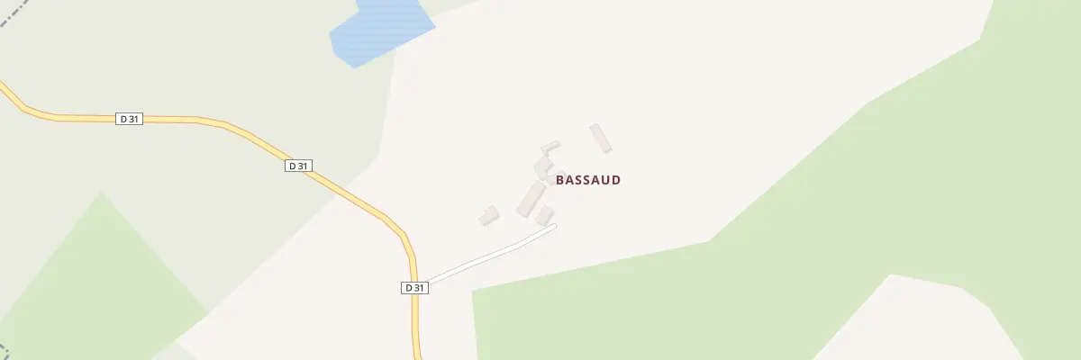 Plan du 5 Bassaud à Flayat