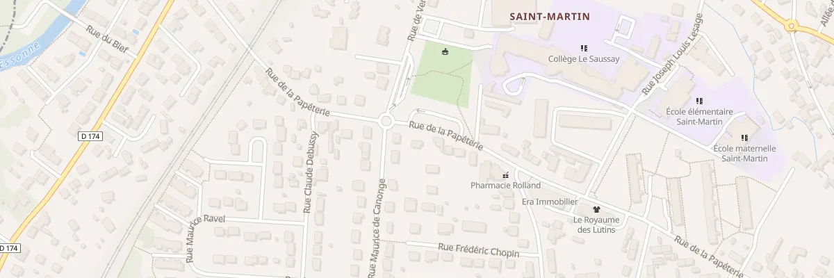 Plan du 45 Rue de la Papeterie à Ballancourt-sur-Essonne