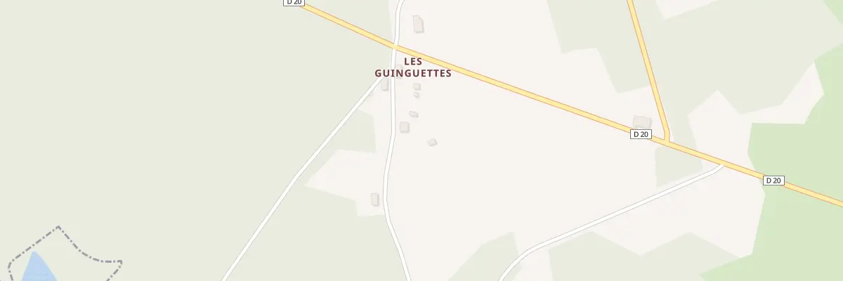 Plan du 5039 Aux Guinguettes à Roche-le-Peyroux