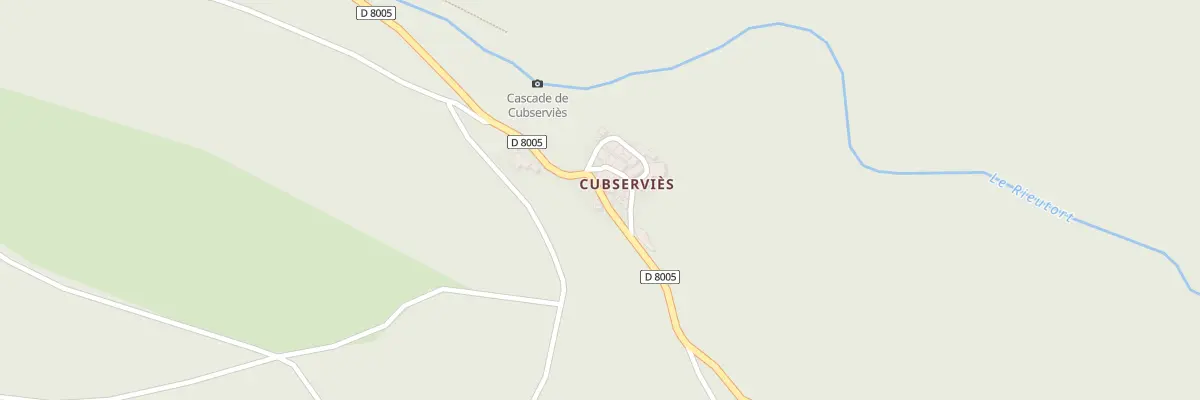 Plan du 36 Cubservies à Roquefère