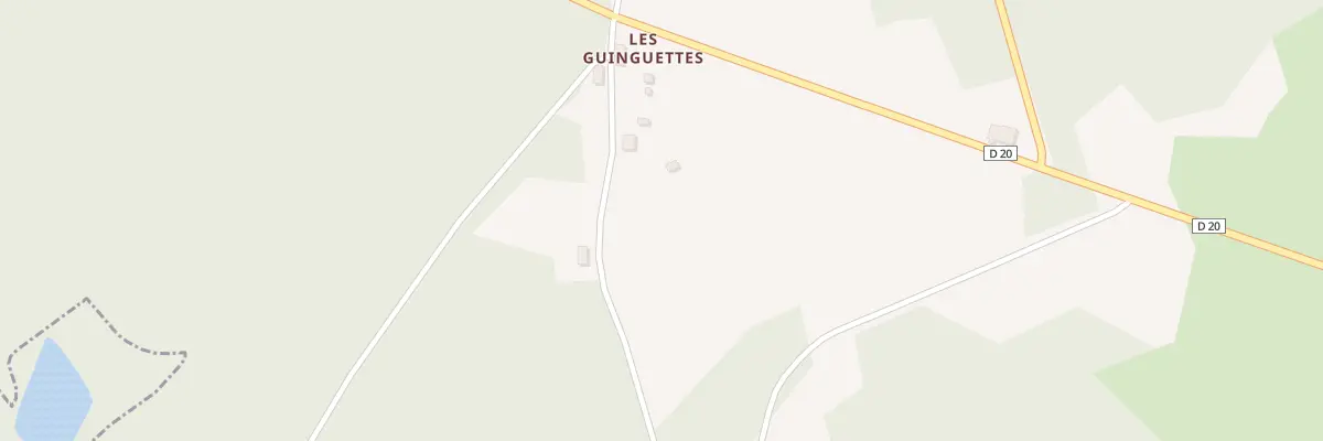 Plan du 5124 Aux Guinguettes à Roche-le-Peyroux