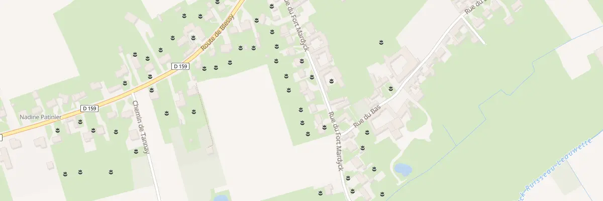 Plan du 20 Rue du Fort Mardyck St Quentin à Aire-sur-la-Lys