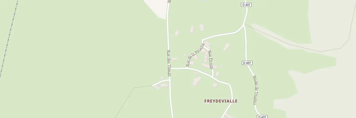 Plan du 5033 Freydevialle à Sainte-Eulalie