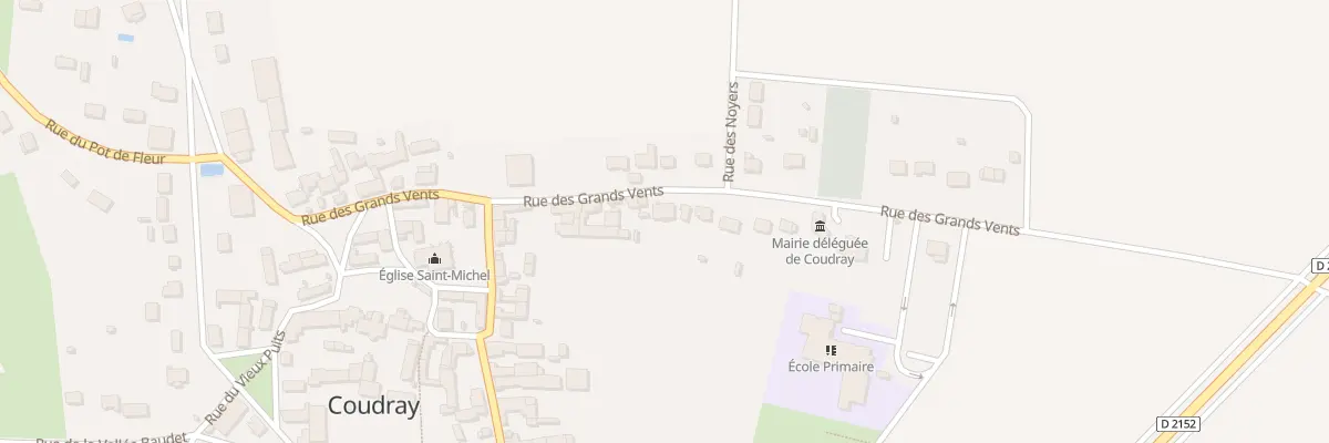 Plan du 7 Rue des Grands Vents au Malesherbois