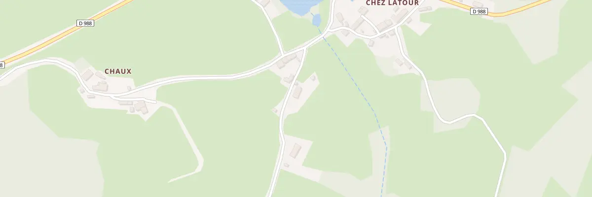 Plan du 23 Chez Latour à Lupersat