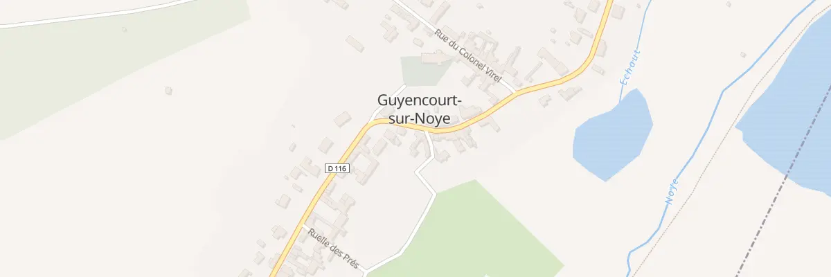 Plan du 13 Rue André Leroy à Guyencourt-sur-Noye