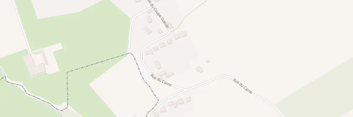 Plan du 13B Rue du Coupe Gueule à Witternesse