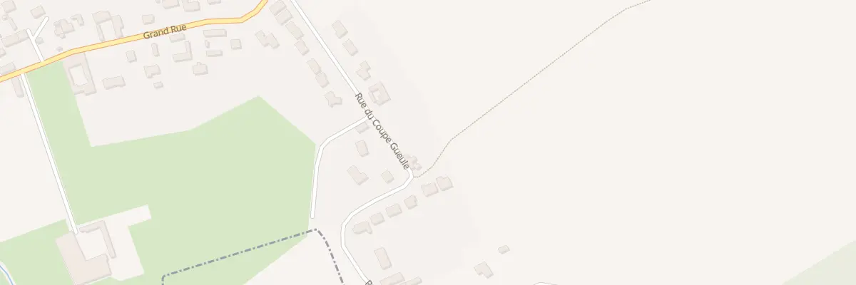 Plan du 9 Rue du Coupe Gueule à Witternesse