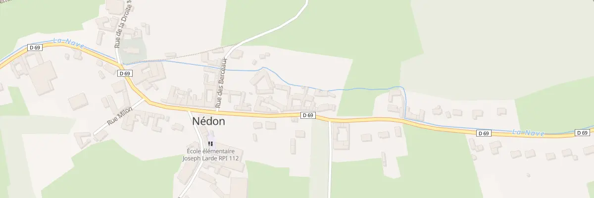 Plan du 17 Rue d’Amettes à Nédon