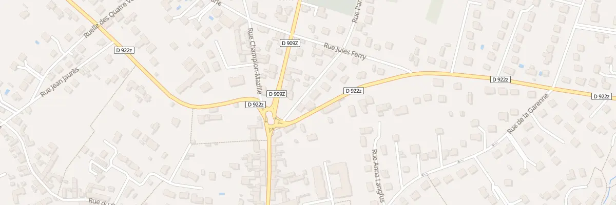 Plan du 3 Rue de la République à Viarmes