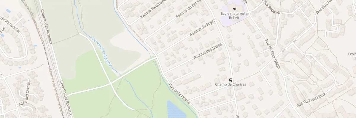 Plan du 3B Av des Roses à Sarcelles