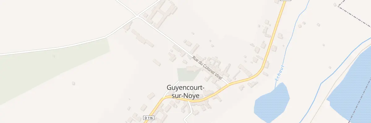 Plan du 7 Rue du Colonel Virel à Guyencourt-sur-Noye