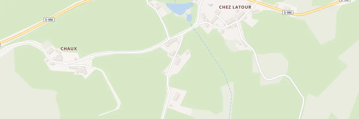 Plan du 22 Chez Latour à Lupersat