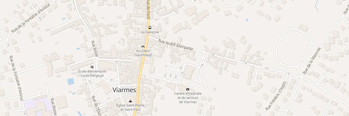 Plan du 14 Rue Kleinpeter à Viarmes