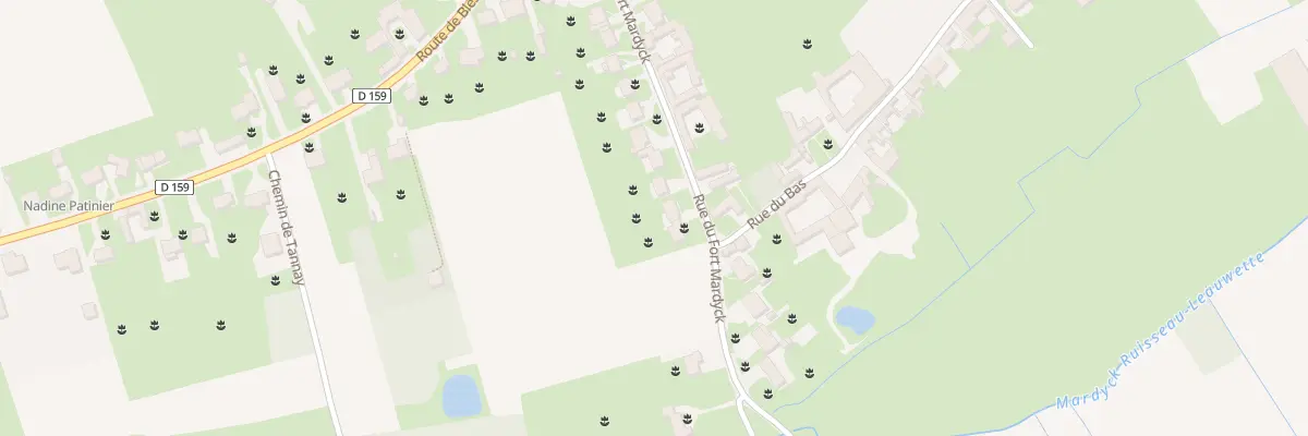 Plan du 24 Rue du Fort Mardyck St Quentin à Aire-sur-la-Lys