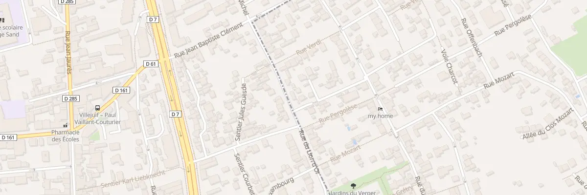 Plan du 21 Rue du Lion d’Or à Vitry-sur-Seine