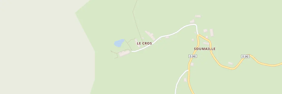 Plan du 6022 Le Cros à Sainte-Eulalie