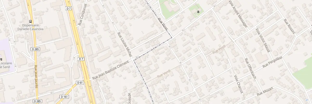 Plan du 111 Rue Malassis à Vitry-sur-Seine