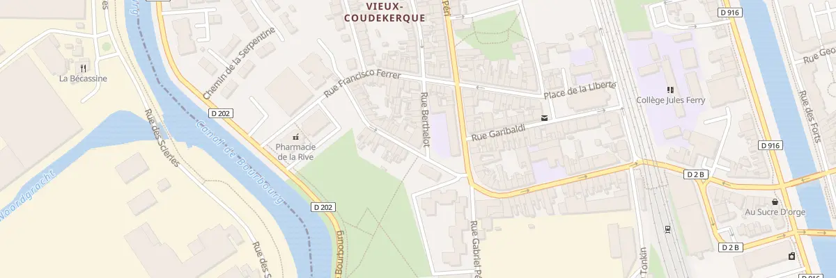 Plan du 66 Rue Gustave Fontaine à Coudekerque-Branche