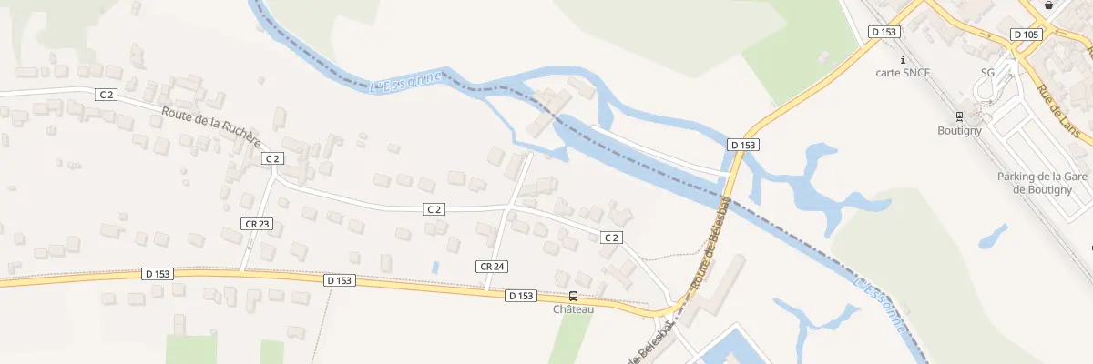 Plan du 12 Rte de la Ruchère à Vayres-sur-Essonne