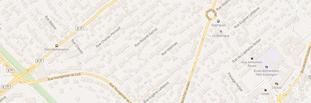 Plan du 62 Rue Védrines à Viry-Châtillon