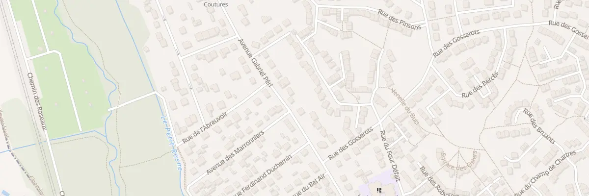 Plan du 80 Av Gabriel Péri à Sarcelles