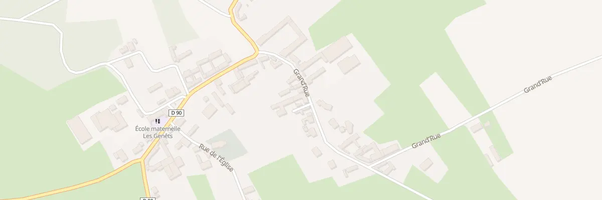 Plan du 14 Gr Grand Rue à Linghem