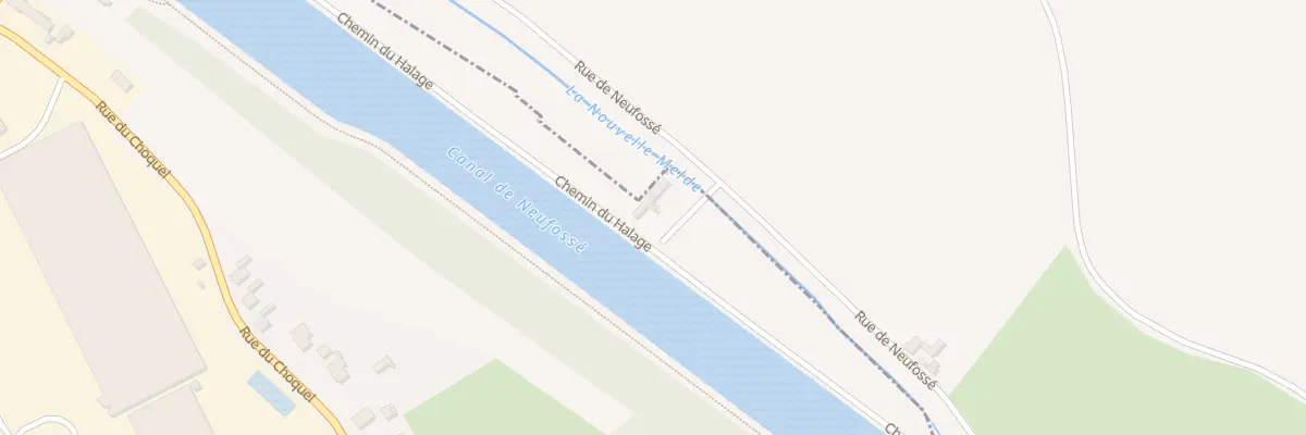 Plan de Che de Neuffosse à Racquinghem