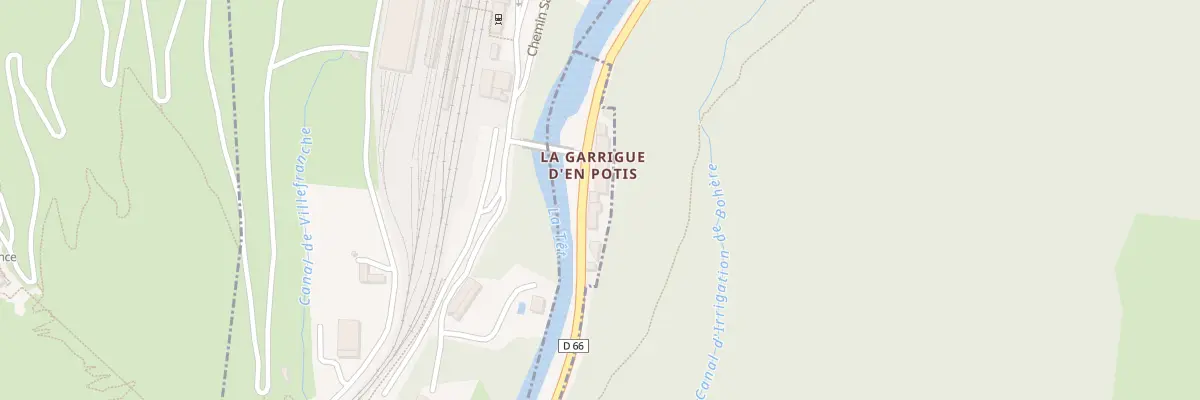 Plan du 59 Garrigue d’En Potis à Villefranche-de-Conflent