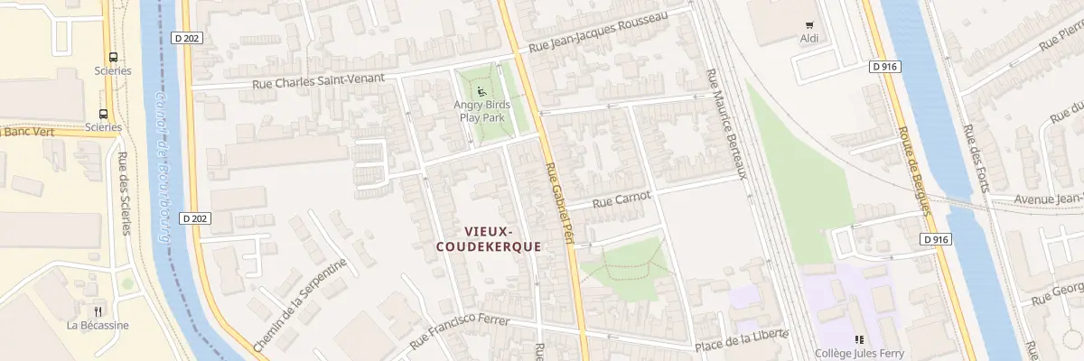 Plan du 47 Rue Gabriel Péri à Coudekerque-Branche