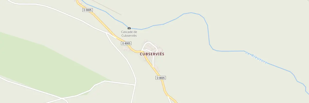 Plan du 5051 Cubservies à Roquefère