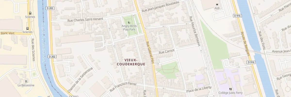 Plan du 45 Rue Gabriel Péri à Coudekerque-Branche