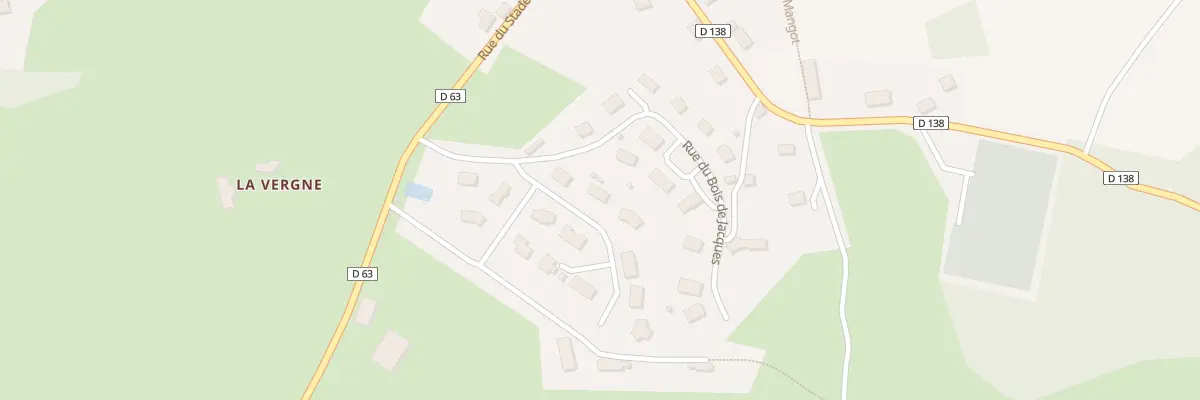 Plan du 5364 Lavergne à Saint-Exupéry-les-Roches