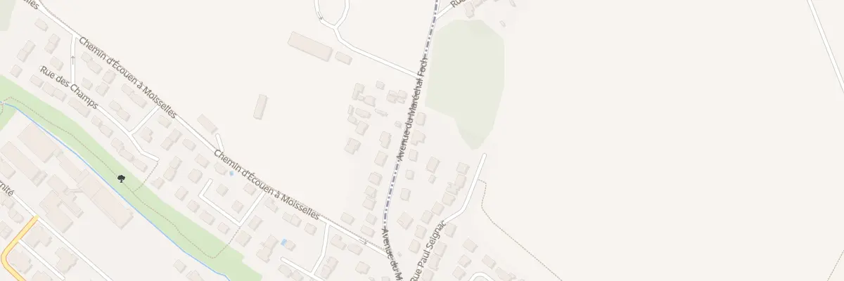 Plan du 68 Av du Maréchal Foch à Écouen