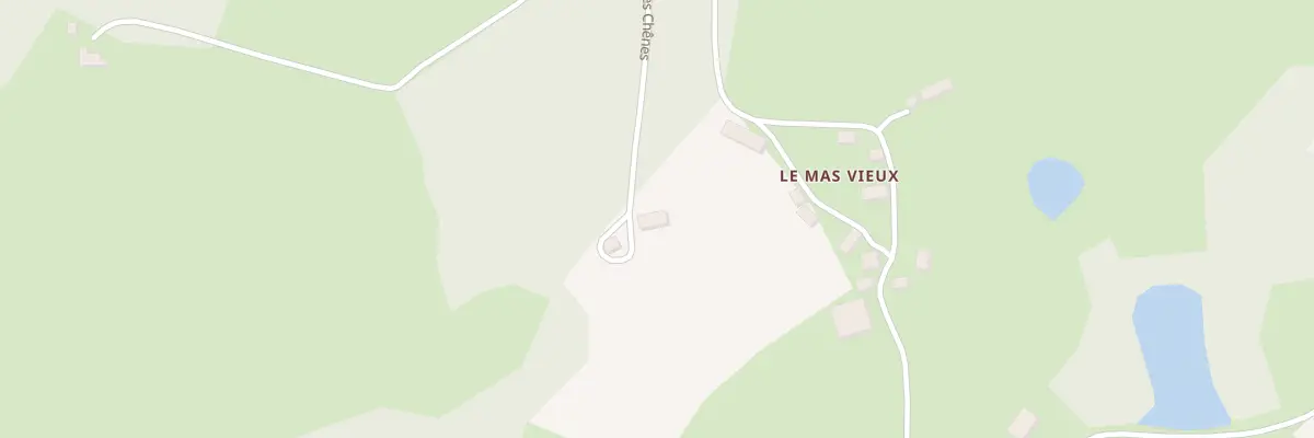 Plan du 5101 Le Mas Vieux Village à Saint-Victour