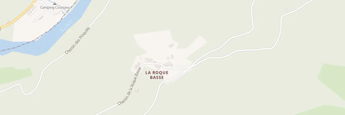 Plan du 7 Che de la Roque Basse à Conques-en-Rouergue