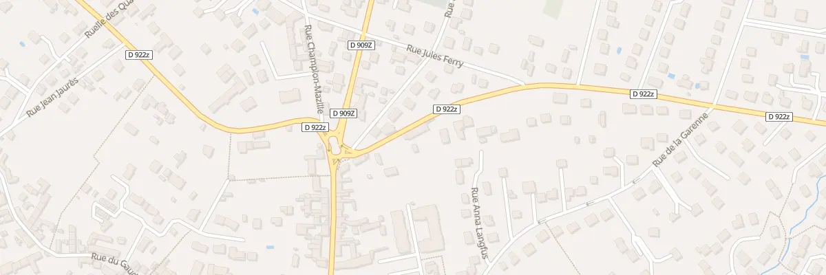 Plan du 9004 Rue de la République à Viarmes