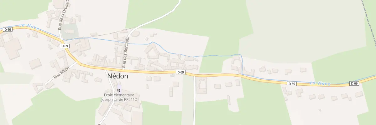 Plan du 21 Rue d’Amettes à Nédon