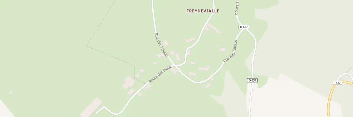 Plan du 5025 Freydevialle à Sainte-Eulalie