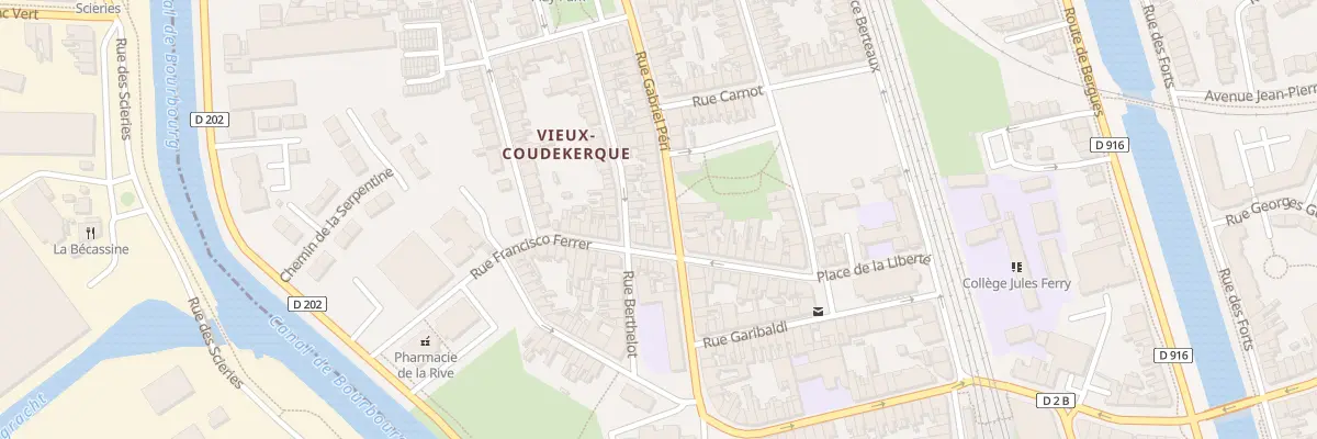 Plan du 13B Rue Gabriel Péri à Coudekerque-Branche