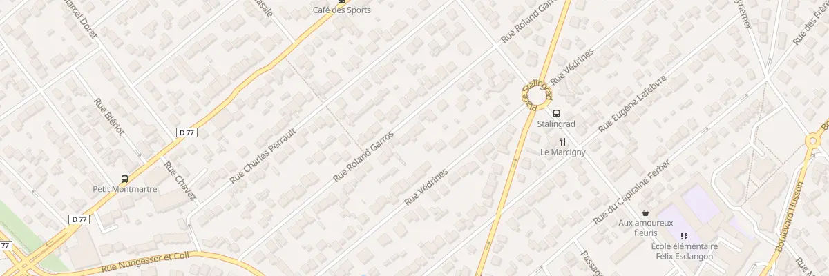 Plan du 49 Rue Roland Garros à Viry-Châtillon