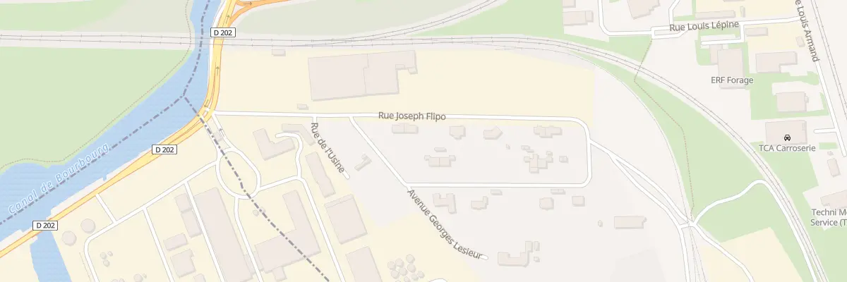 Plan du 4 Rue Joseph Flipo à Coudekerque-Branche