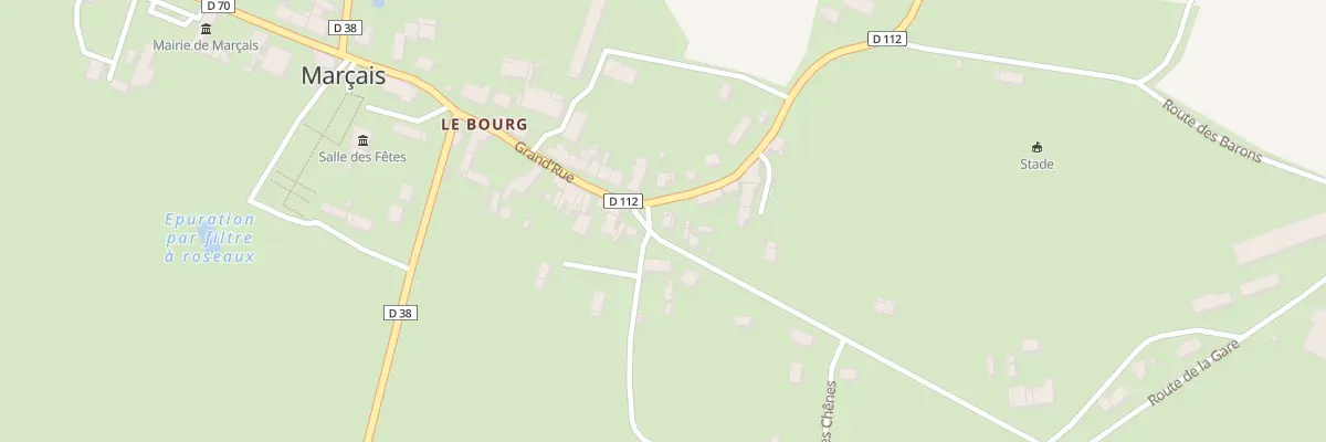 Plan du 1 Rue des Vaslins à Marçais