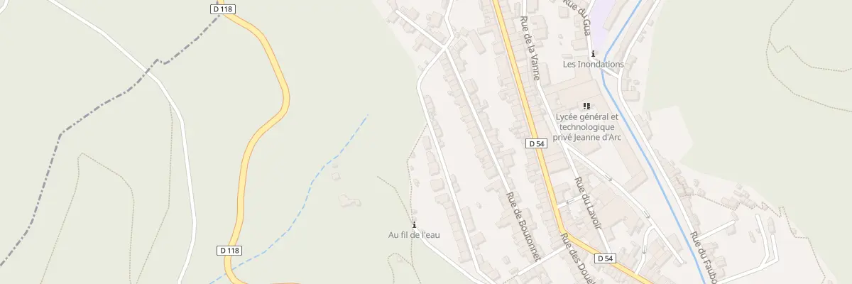 Plan du 6 Rue Haute de Boutonnet à Mazamet