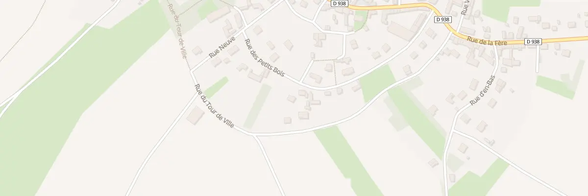 Plan du 260 Rue des Petits Bois à Nourard-le-Franc